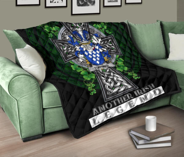 Topping Ireland Premium Quilt Family Crest Ireland Legend - Image 10