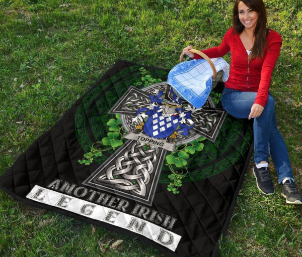 Topping Ireland Premium Quilt Family Crest Ireland Legend - Image 6