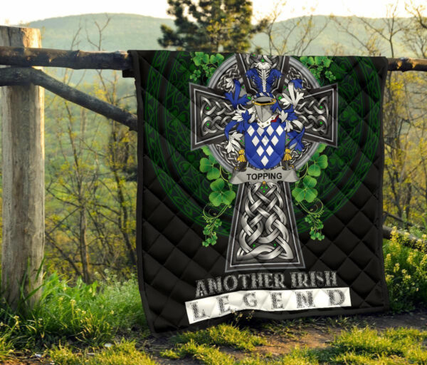 Topping Ireland Premium Quilt Family Crest Ireland Legend - Image 8