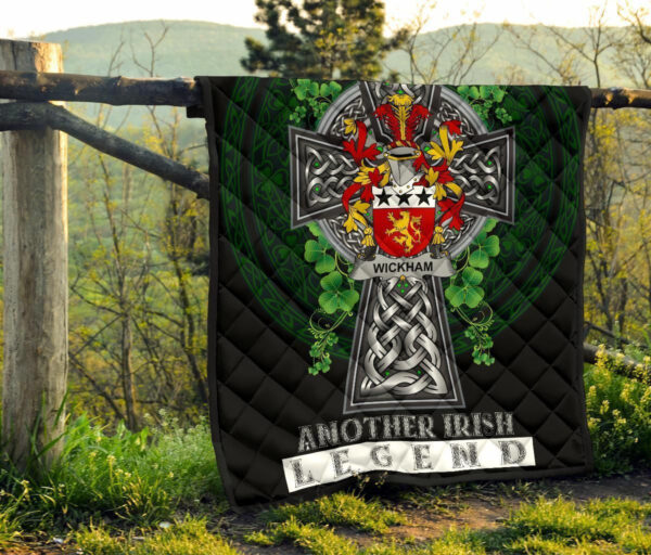 Wickham Ireland Premium Quilt Family Crest Ireland Legend - Image 8