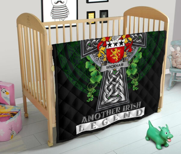 Wickham Ireland Premium Quilt Family Crest Ireland Legend - Image 12