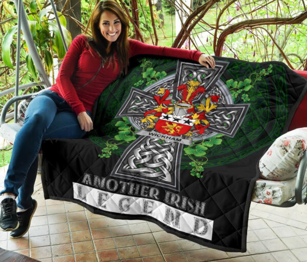 Wickham Ireland Premium Quilt Family Crest Ireland Legend - Image 7