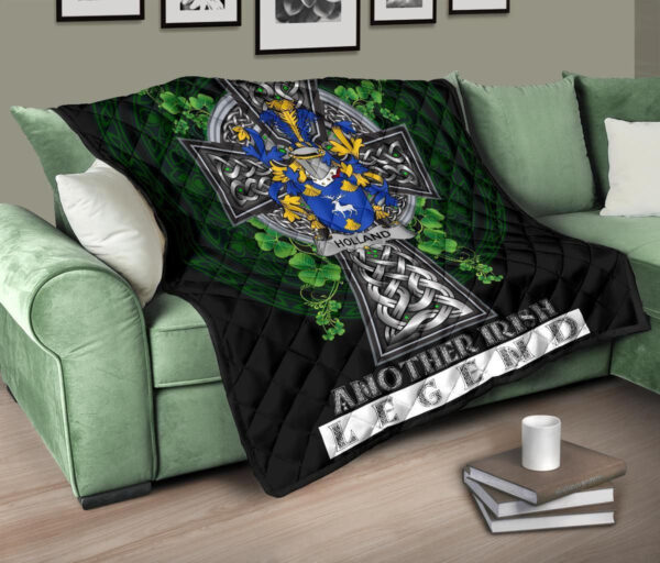 Holland Ireland Premium Quilt Family Crest Ireland Legend - Image 10