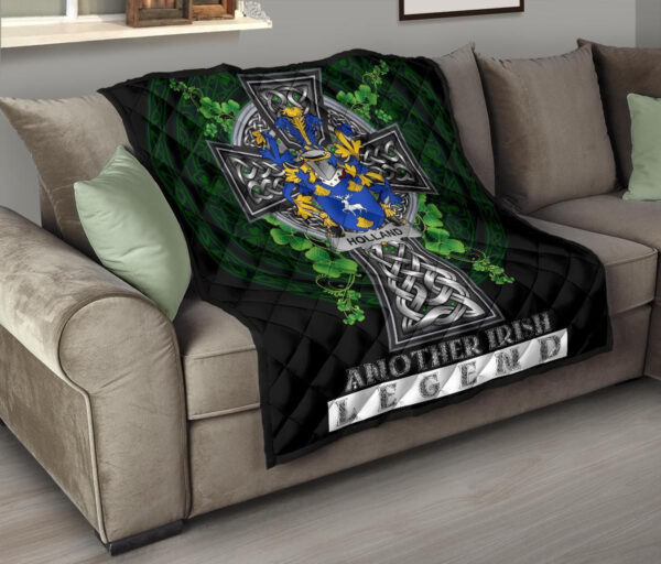 Holland Ireland Premium Quilt Family Crest Ireland Legend - Image 9