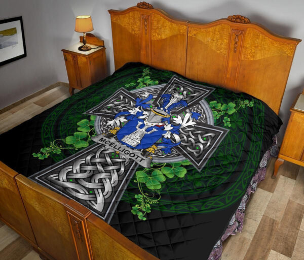 McElligott Ireland Premium Quilt Family Crest Ireland Legend - Image 11