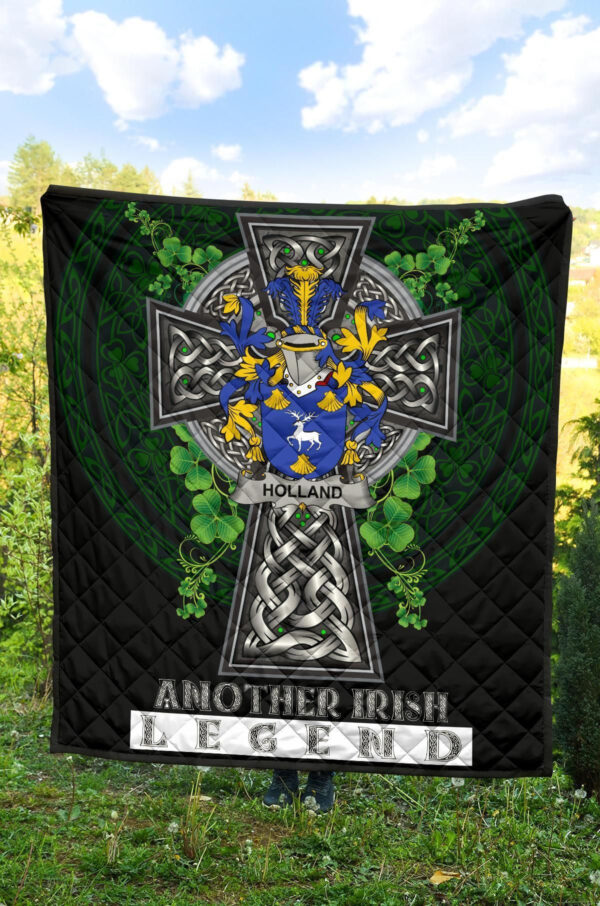 Holland Ireland Premium Quilt Family Crest Ireland Legend - Image 4