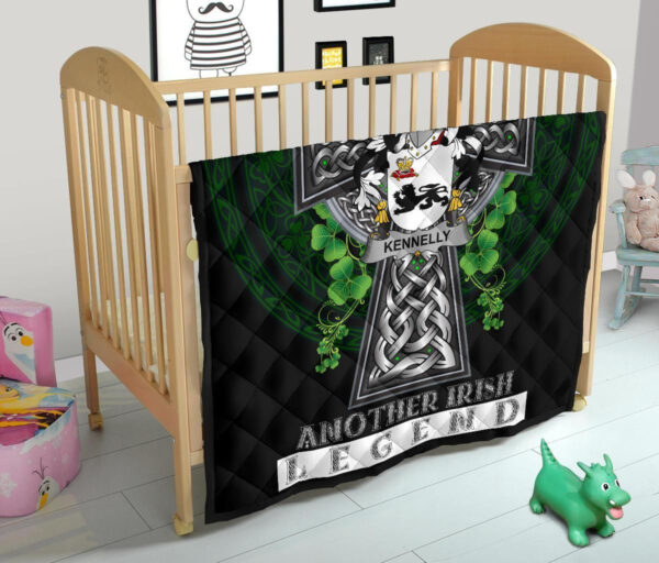 Kennelly or O'Kineally Ireland Premium Quilt Family Crest Ireland Legend - Image 12