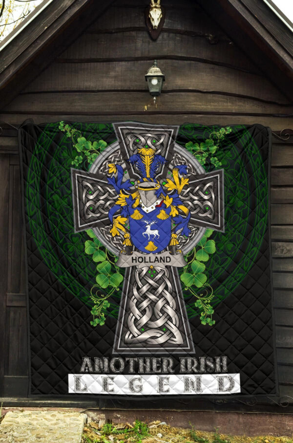 Holland Ireland Premium Quilt Family Crest Ireland Legend - Image 5