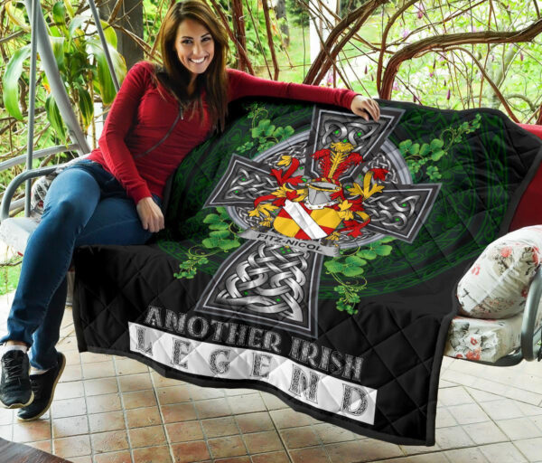 Fitz-Nicol Ireland Premium Quilt Family Crest Ireland Legend - Image 7