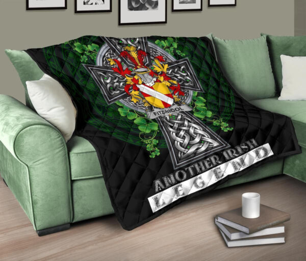 Fitz-Nicol Ireland Premium Quilt Family Crest Ireland Legend - Image 10