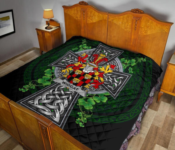 Wiggat Ireland Premium Quilt Family Crest Ireland Legend - Image 11