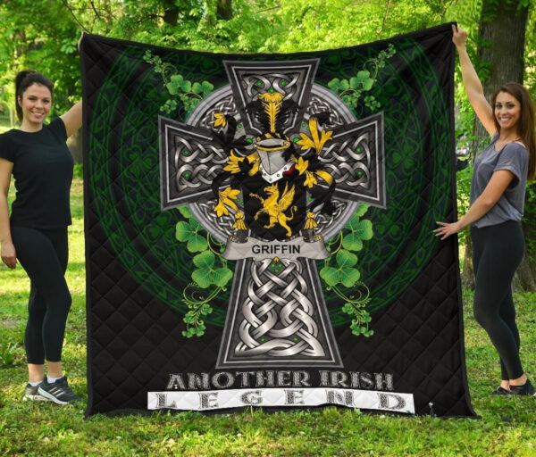 Griffin or O'Griffy Ireland Premium Quilt Family Crest Ireland Legend