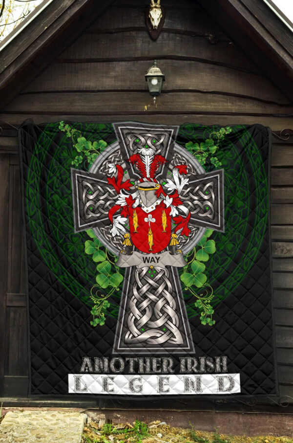 Way Ireland Premium Quilt Family Crest Ireland Legend - Image 5