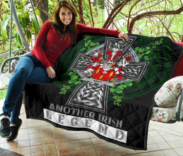 Way Ireland Premium Quilt Family Crest Ireland Legend - Image 7