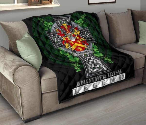 Gardiner Ireland Premium Quilt Family Crest Ireland Legend - Image 9