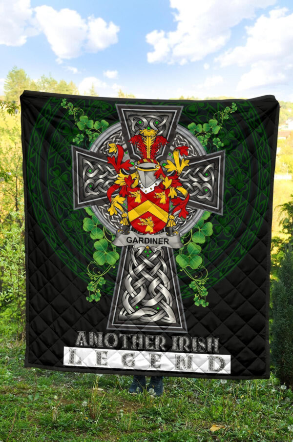 Gardiner Ireland Premium Quilt Family Crest Ireland Legend - Image 4