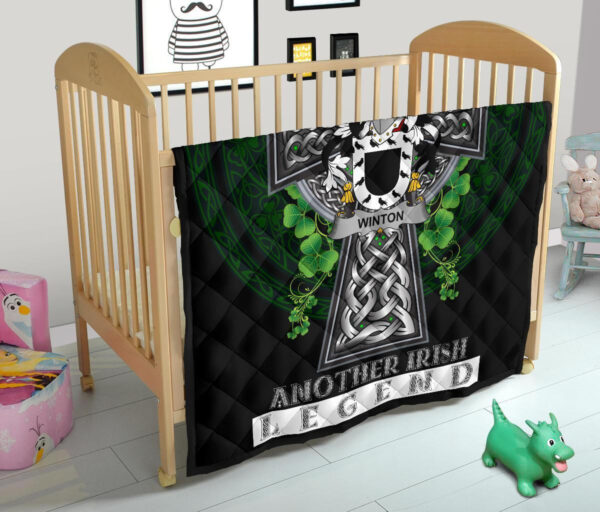 Winton Ireland Premium Quilt Family Crest Ireland Legend - Image 12