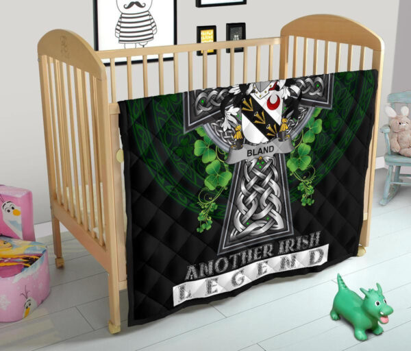 Bland Ireland Premium Quilt Family Crest Ireland Legend - Image 12