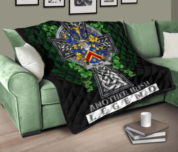 Milley or O'Millea Ireland Premium Quilt Family Crest Ireland Legend - Image 10