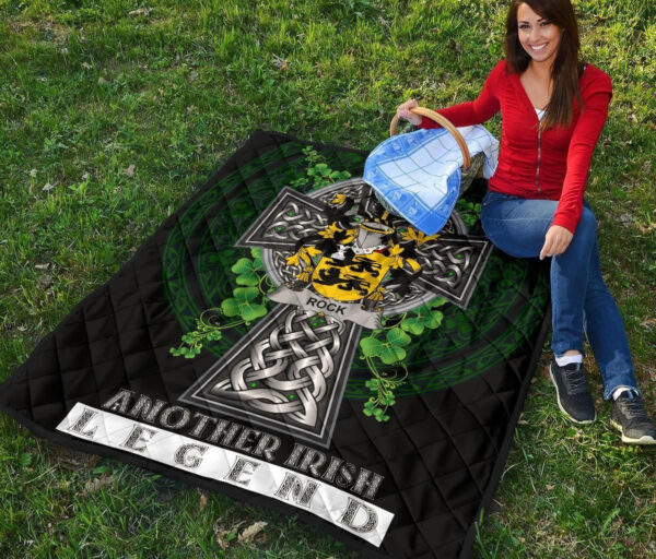 Rock Ireland Premium Quilt Family Crest Ireland Legend - Image 6