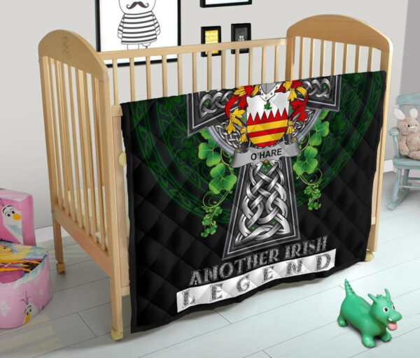 Hare or O'Hare Ireland Premium Quilt Family Crest Ireland Legend - Image 12