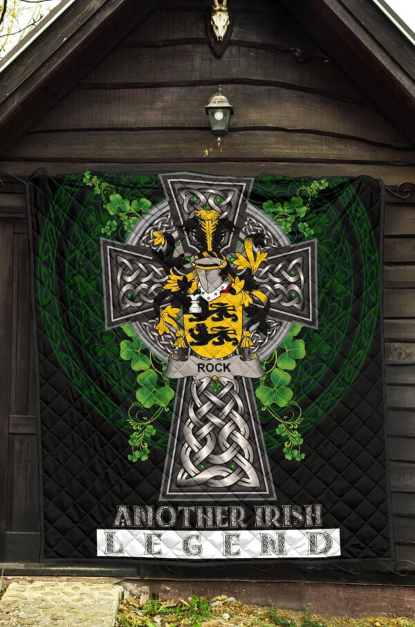 Rock Ireland Premium Quilt Family Crest Ireland Legend - Image 5