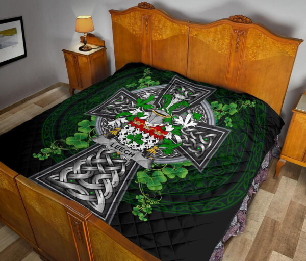 Leech Ireland Premium Quilt Family Crest Ireland Legend - Image 11