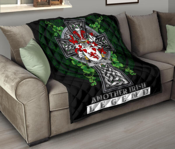 Truell Ireland Premium Quilt Family Crest Ireland Legend - Image 9