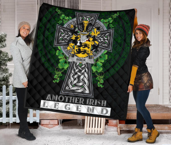 Rock Ireland Premium Quilt Family Crest Ireland Legend - Image 2