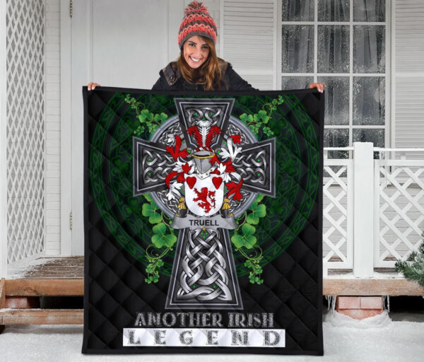 Truell Ireland Premium Quilt Family Crest Ireland Legend - Image 3