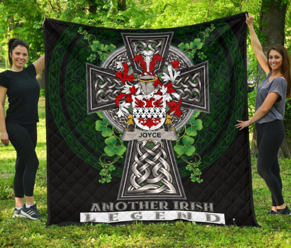 Joyce Ireland Premium Quilt Family Crest Ireland Legend