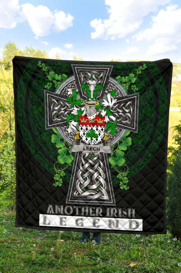 Leech Ireland Premium Quilt Family Crest Ireland Legend - Image 4