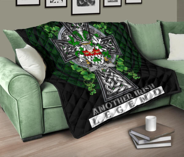 Leech Ireland Premium Quilt Family Crest Ireland Legend - Image 10