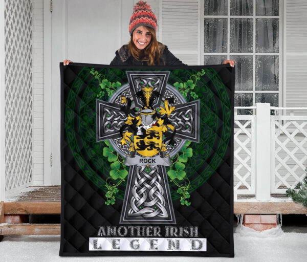 Rock Ireland Premium Quilt Family Crest Ireland Legend - Image 3