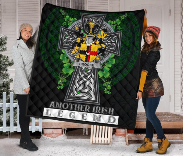 Brooke Ireland Premium Quilt Family Crest Ireland Legend - Image 2