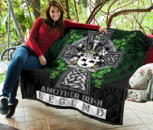 Evans Ireland Premium Quilt Family Crest Ireland Legend - Image 7