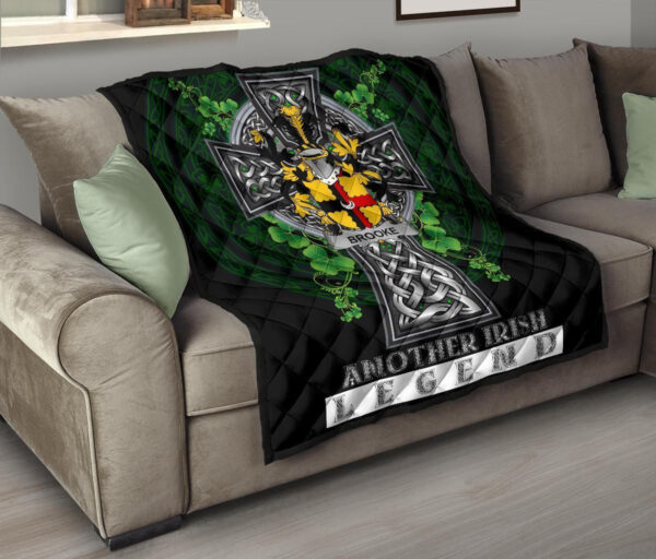 Brooke Ireland Premium Quilt Family Crest Ireland Legend - Image 9