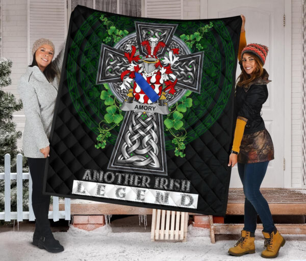 Amory Ireland Premium Quilt Family Crest Ireland Legend - Image 2