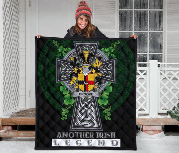 Brooke Ireland Premium Quilt Family Crest Ireland Legend - Image 3