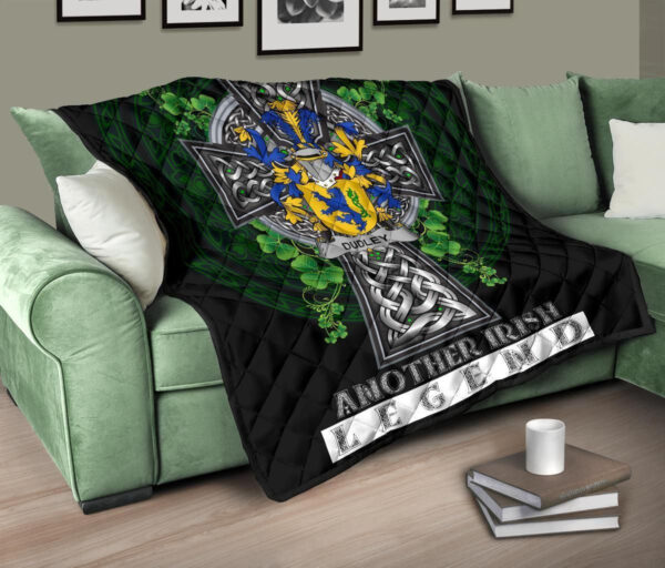 Dudley Ireland Premium Quilt Family Crest Ireland Legend - Image 10