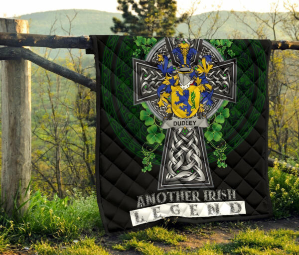 Dudley Ireland Premium Quilt Family Crest Ireland Legend - Image 8