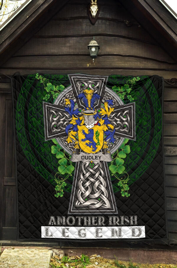 Dudley Ireland Premium Quilt Family Crest Ireland Legend - Image 5