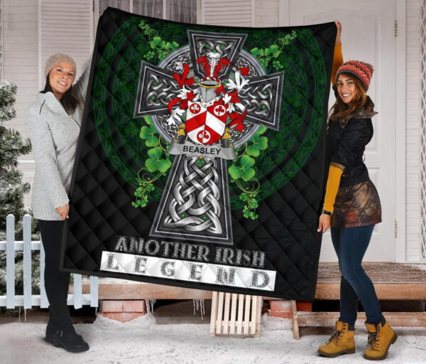 Beasley Ireland Premium Quilt Family Crest Ireland Legend - Image 2