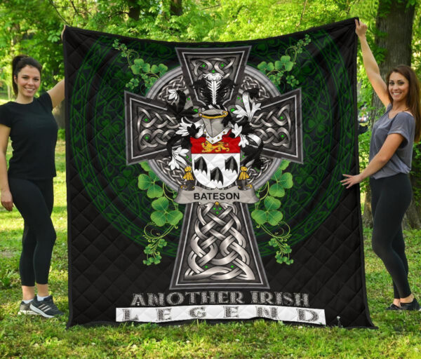 Bateson Ireland Premium Quilt Family Crest Ireland Legend