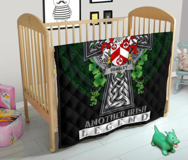 Beasley Ireland Premium Quilt Family Crest Ireland Legend - Image 12