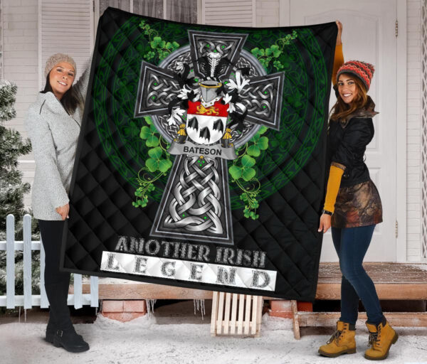 Bateson Ireland Premium Quilt Family Crest Ireland Legend - Image 2