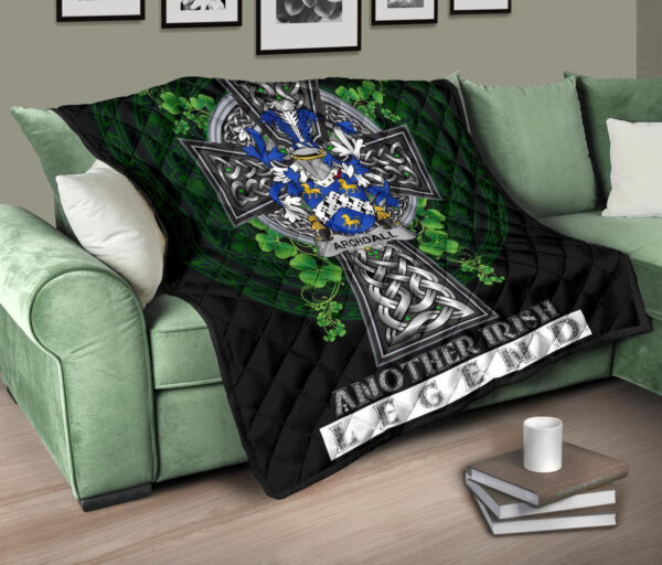 Archdall Ireland Premium Quilt Family Crest Ireland Legend - Image 10