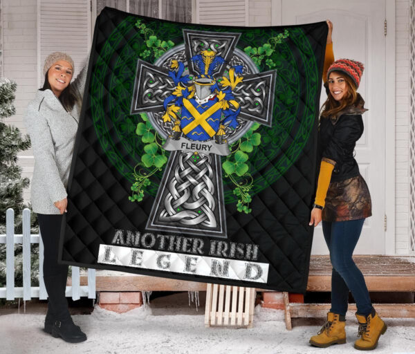 Fleury Ireland Premium Quilt Family Crest Ireland Legend - Image 2