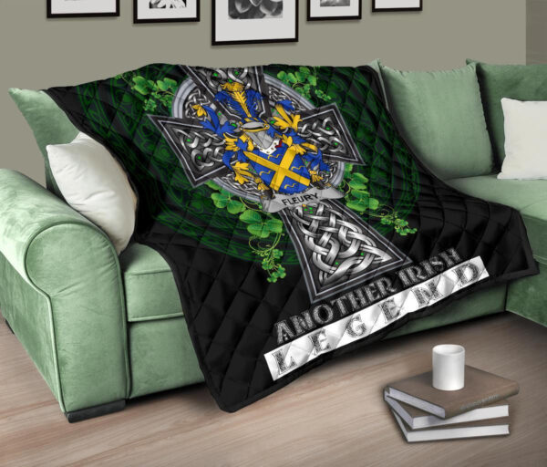 Fleury Ireland Premium Quilt Family Crest Ireland Legend - Image 10