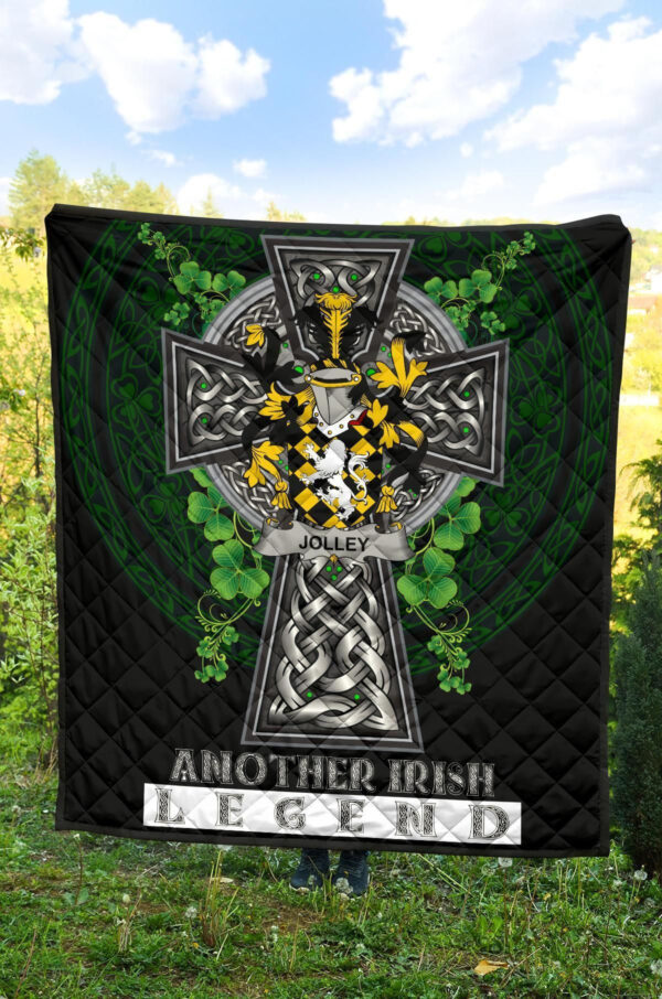 Jolley or Jolly Ireland Premium Quilt Family Crest Ireland Legend - Image 4